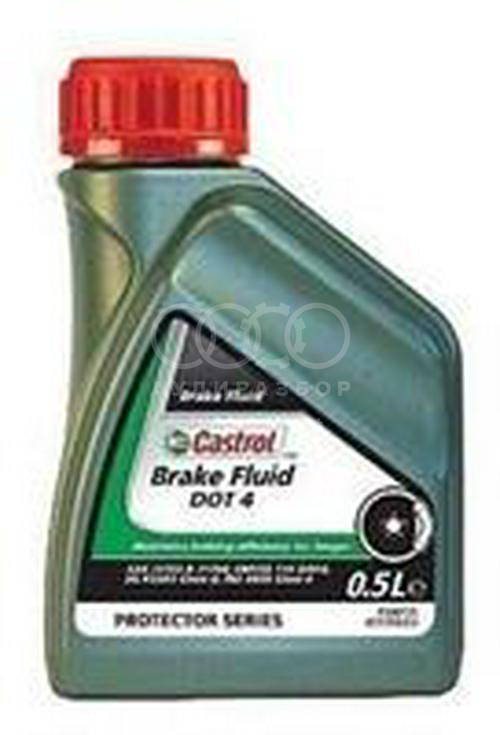 Жидкость тормозная Castrol BRAKE FLUID DOT 4 500мл 15CD18 CASTROL .